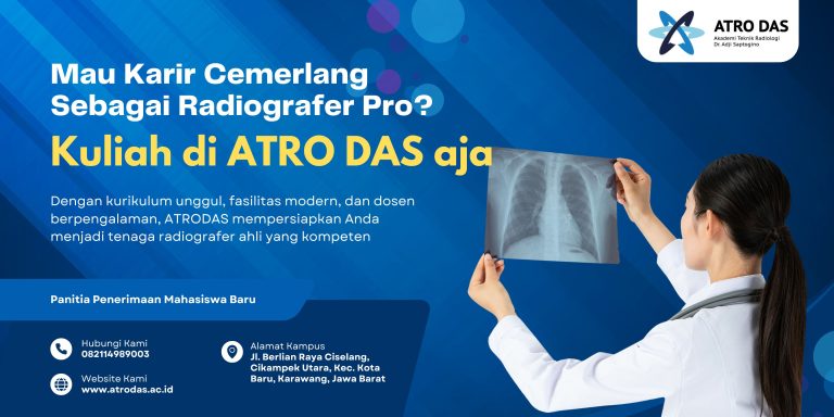 ATRODAS mempersiapkan Anda menjadi tenaga radiografer ahli yang kompeten